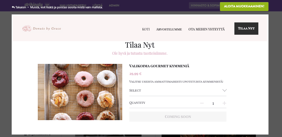 Kuinka auttaa silmiinpistävästi elintarvikeyritysten toimittamista – tuoteesittely