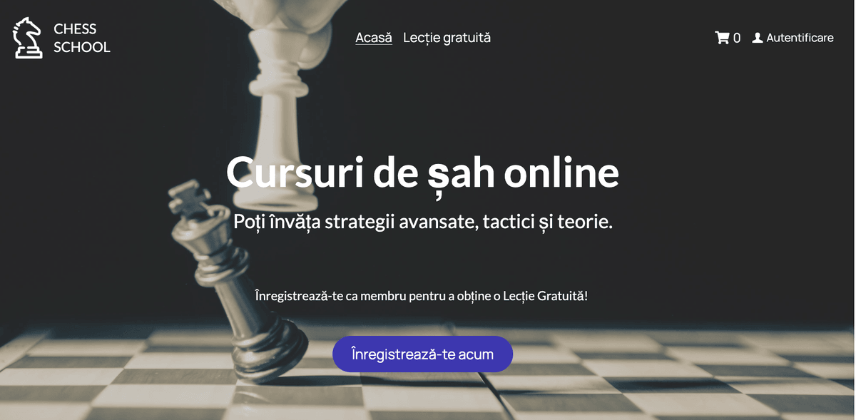 Lansarea și promovarea site-ului de abonament