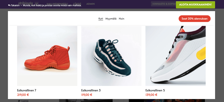 Näyttävä käyttö verkkokaupan myynnin lisäämiseksi – tuotesivujen optimointi