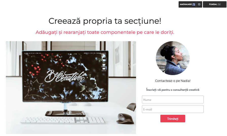 Reînnoiți-vă site-ul cu Strikingly