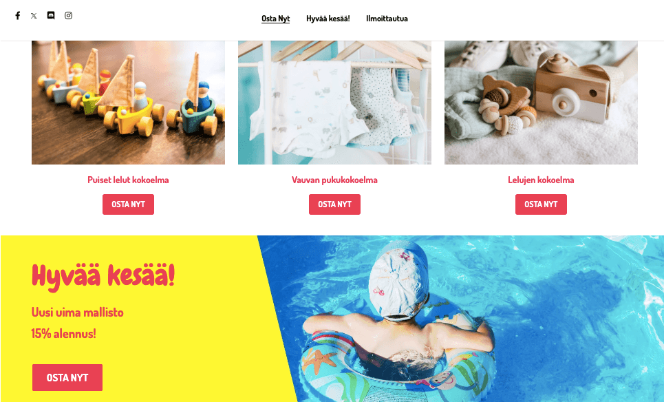 Peggi-kauppamalli Strikinglyltä