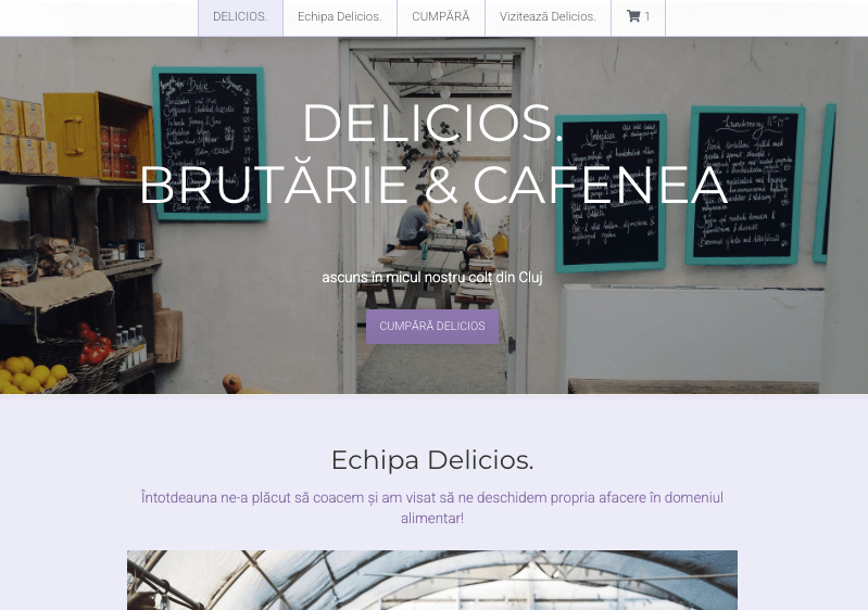 Minimizați șablonul magazinului de la Strikingly