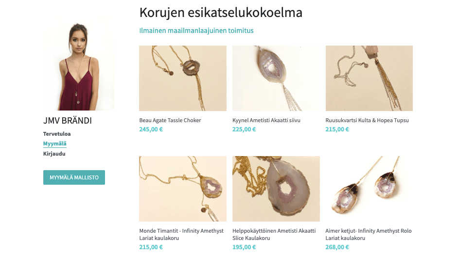 Puhdas Kauppa-Malli Strikinglyltä