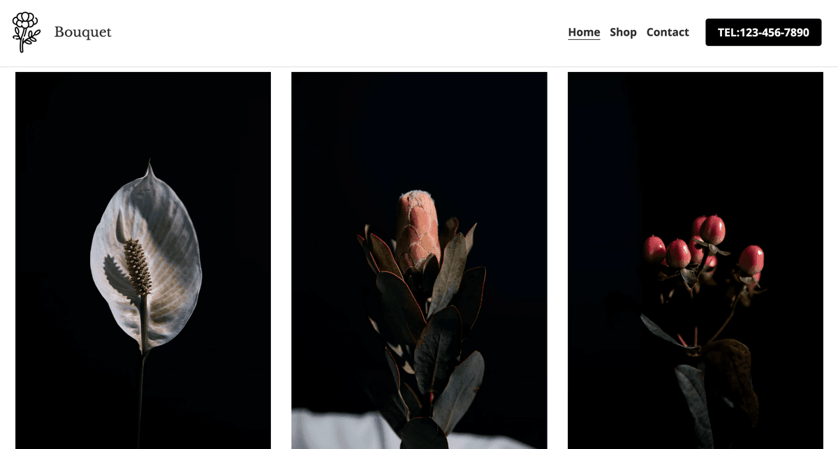 Bouquet-kaupan Malli Strikinglyltä