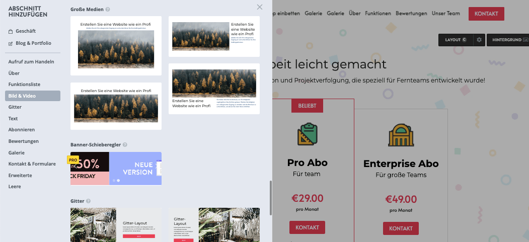 Wie fügt man Vektorgrafiken zu einer Strikingly-Website hinzu – Fügen Sie ein Bildelement hinzu