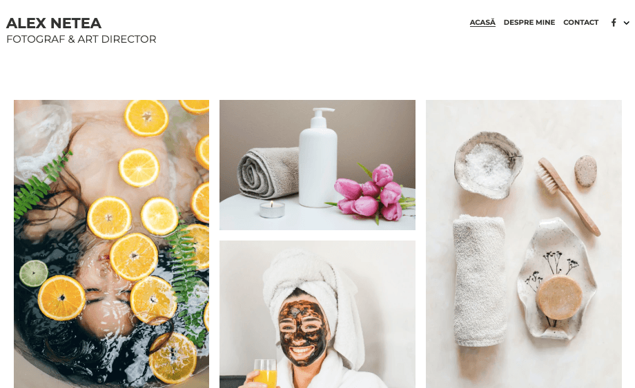 Șablon Plăci de la Strikingly