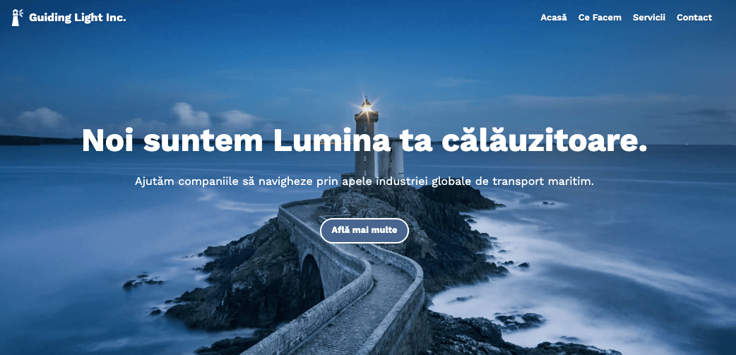 Șablon Zine de la Strikingly