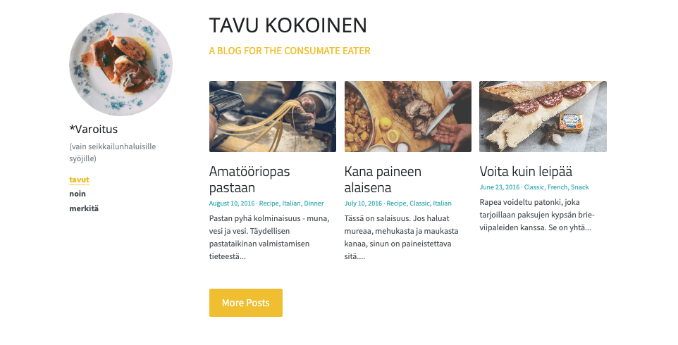 Byte Koko Blogi Malli Strikinglyltä