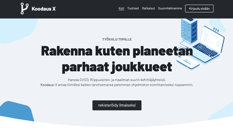 Koodaus X -malli Strikinglystä