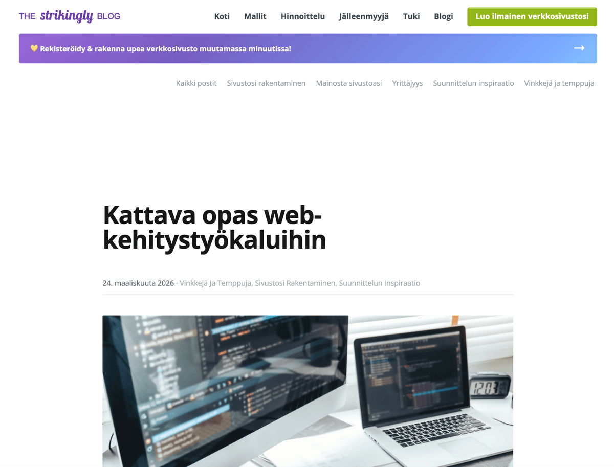 Houkuttelevien otsikoiden luominen