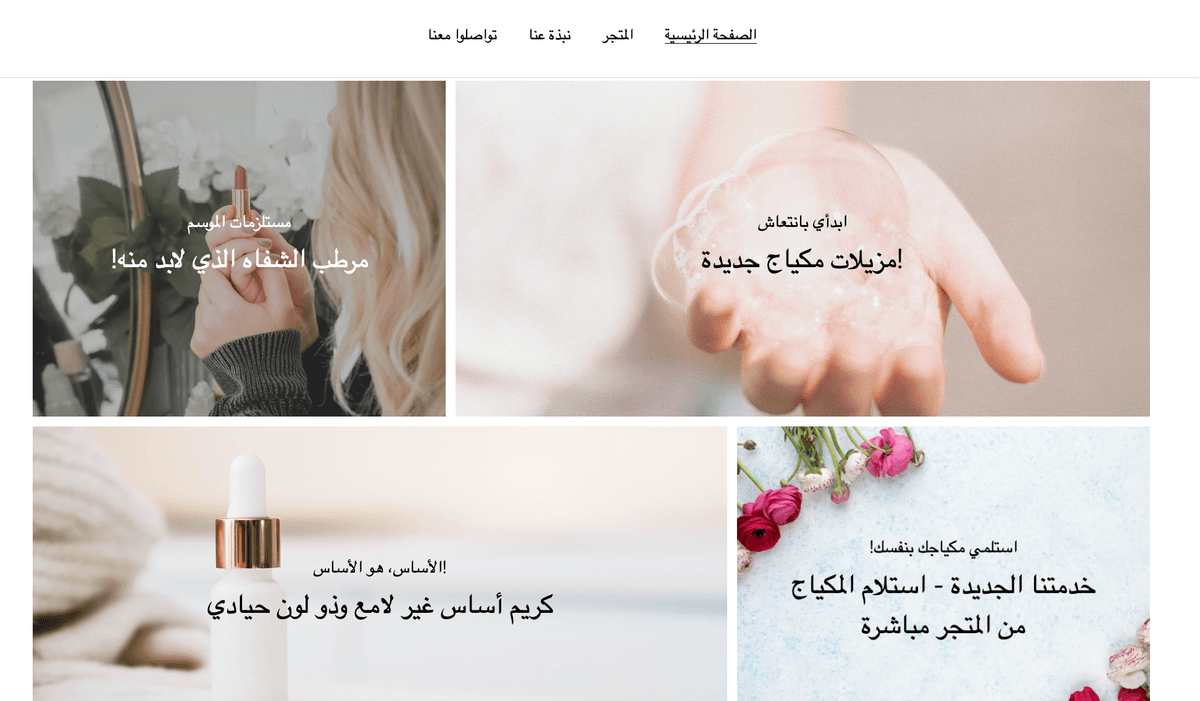 قالب كلوي من Strikingly