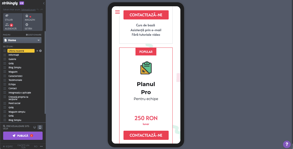 Cum să îmbrățișezi tendințele comerțului electronic cu Strikingly - Optimizează pentru dispozitive mobile