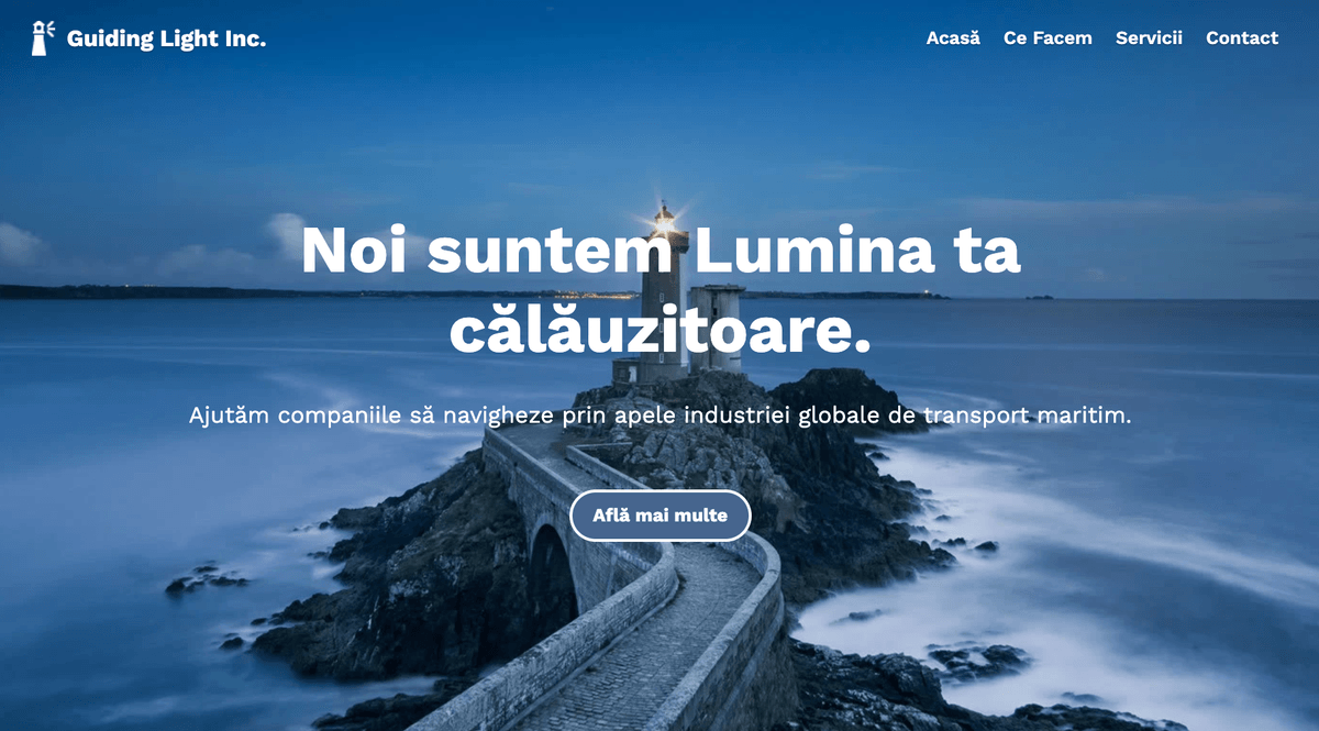 Șablon Zine de la Strikingly