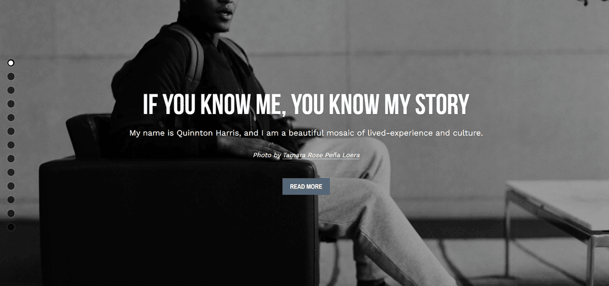 Utwórz osobistą stronę internetową, taką jak Quinnton