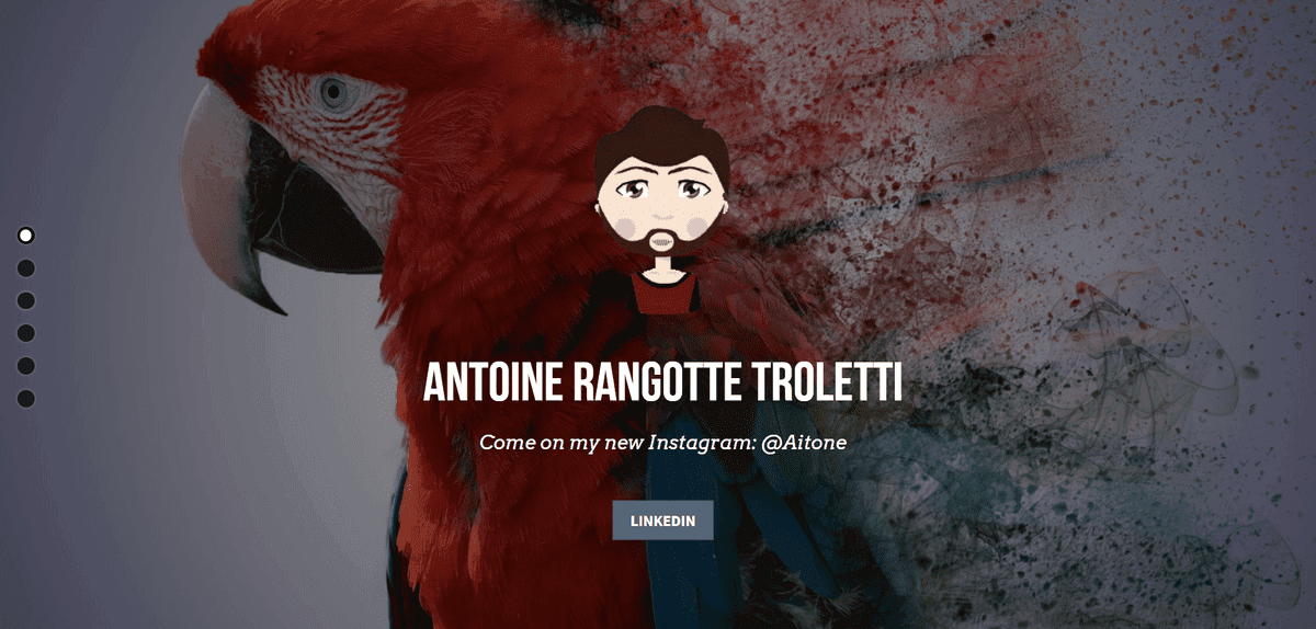 Ide nama domain pribadi seperti Antoine