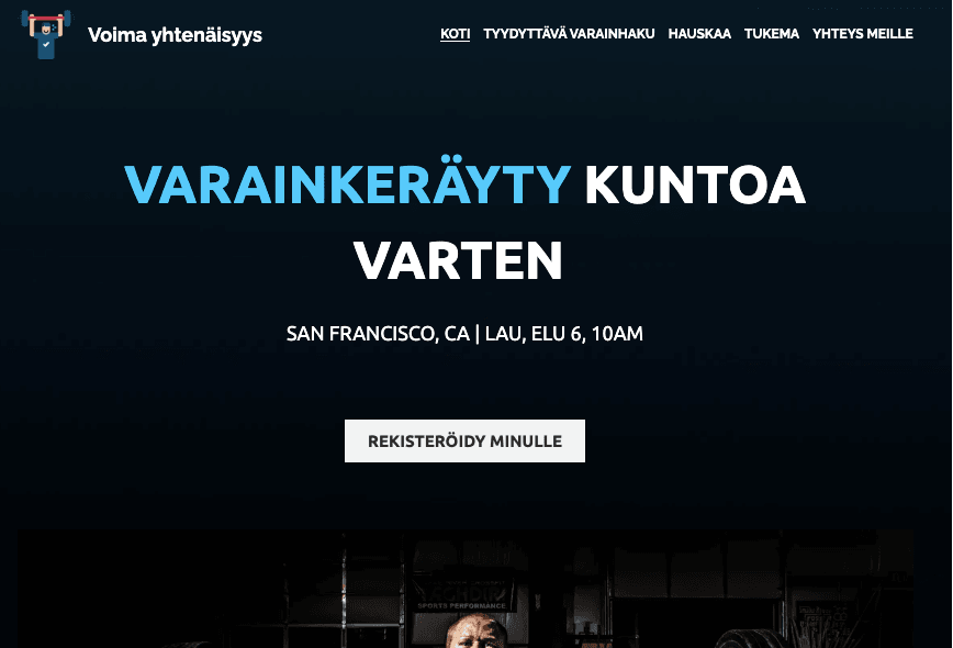 StrenghUnity-malli Strikinglystä