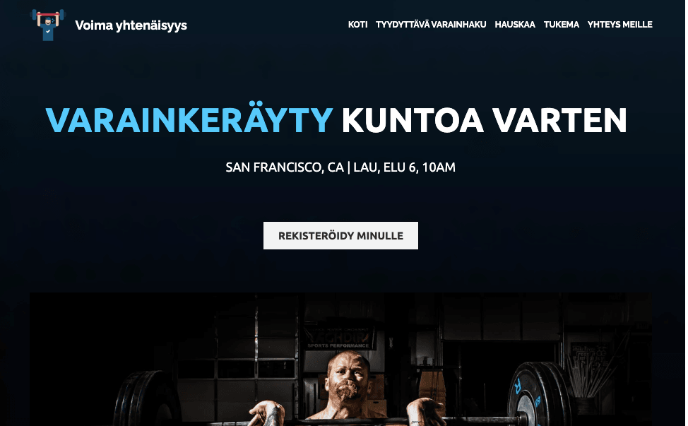 StrengthUnity varainkeruumalli Strikinglyltä