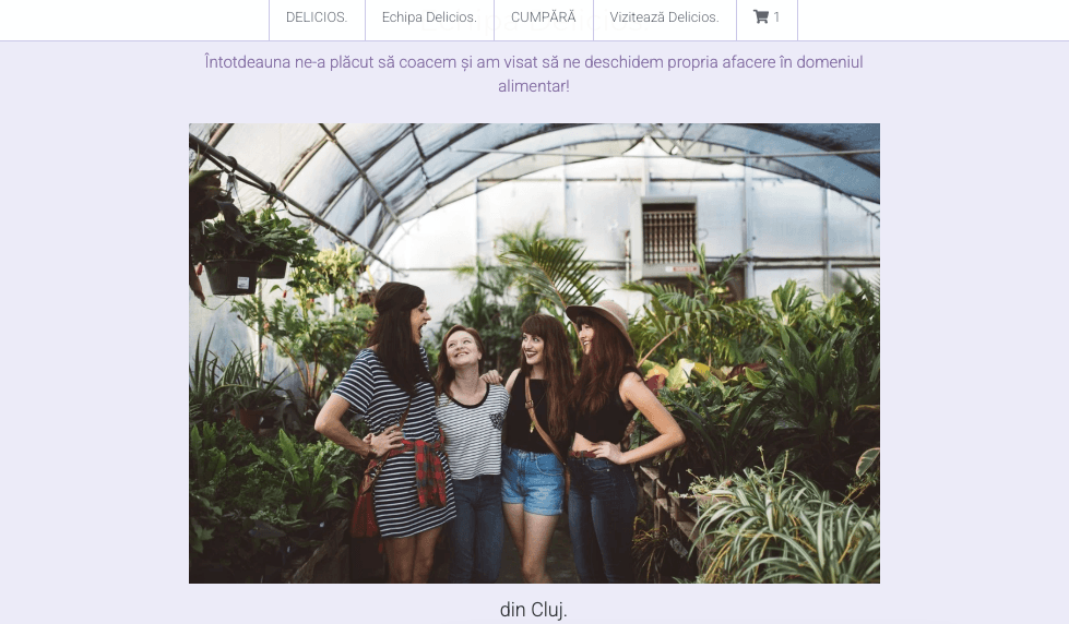 Șablon Minimal Store de la Strikingly