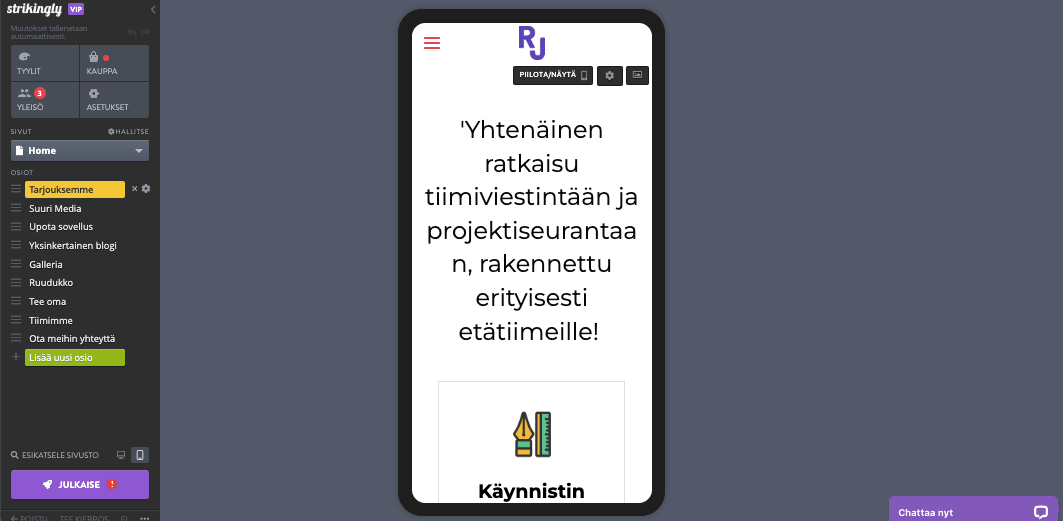 Hämmästyttävän tehokas verkkokaupparatkaisu liiketoiminnan kasvuun - mobiiliresponsiivinen