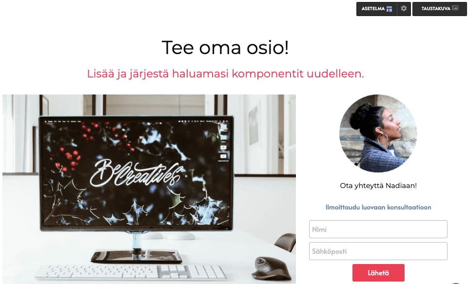 Strikingly Luo Oma Osio