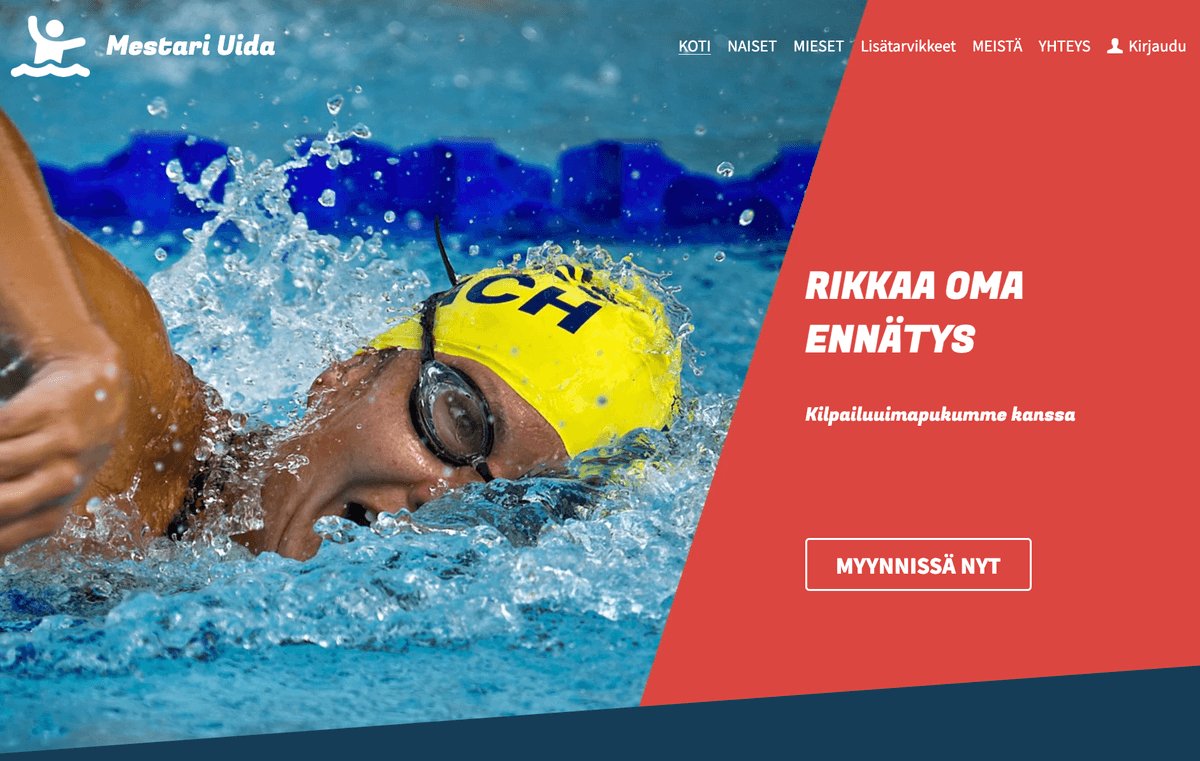 Uimapukukaupan malli Strikinglyltä