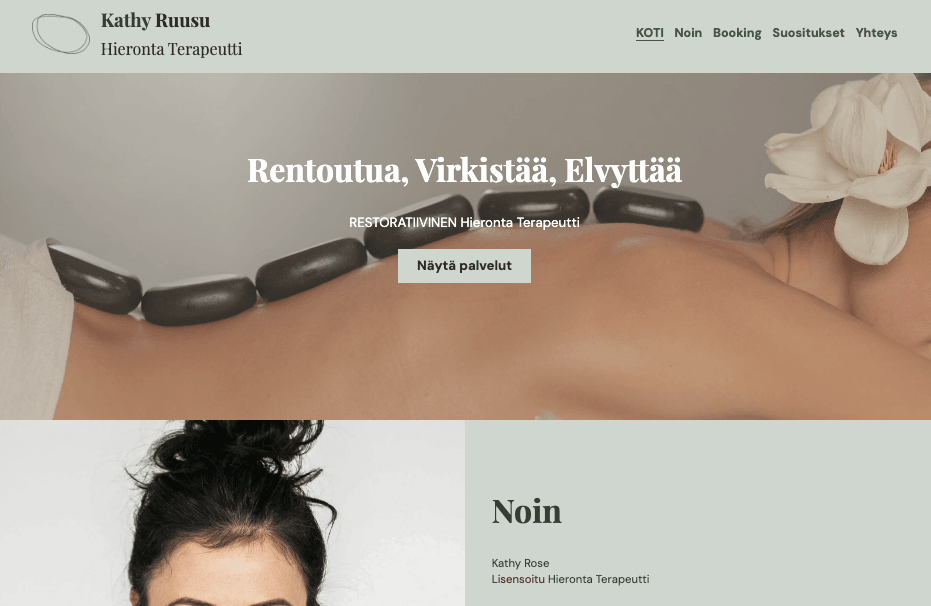 Yksisivuisen verkkosivuston avaintekijät