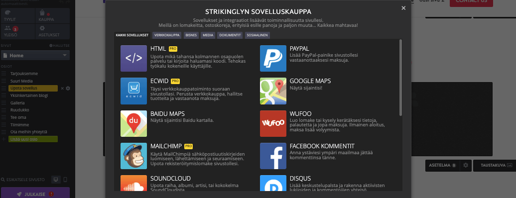 Vallankumouksellinen asiakaskokemus Strikinglyn avulla – integrointi kolmannen osapuolen työkaluihin