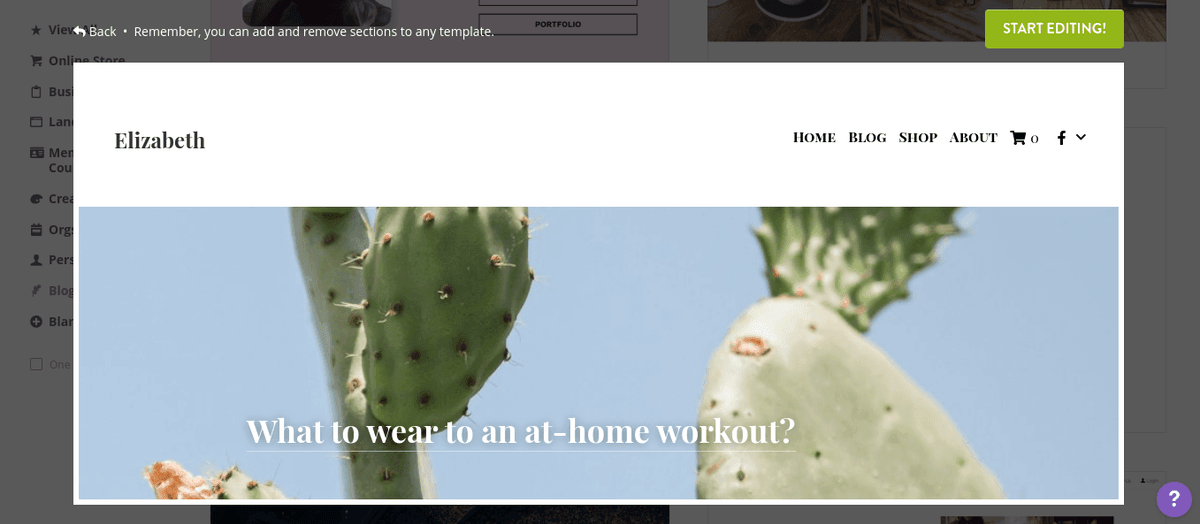 Wykorzystanie Strikingly do promowania swojego bloga - angażujące materiały wizualne