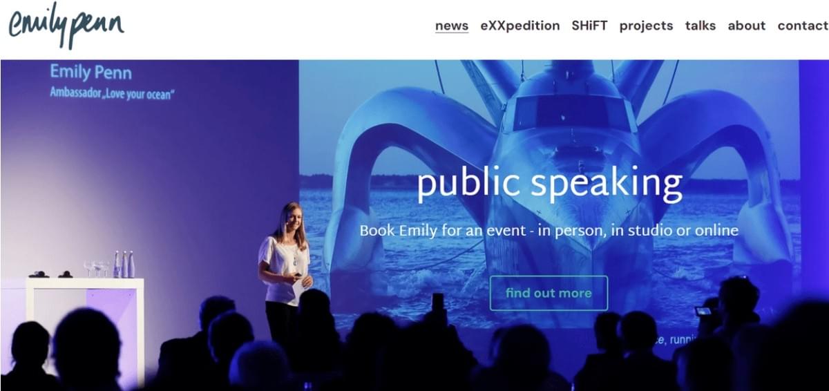 Imagem retirada de Emily Penn