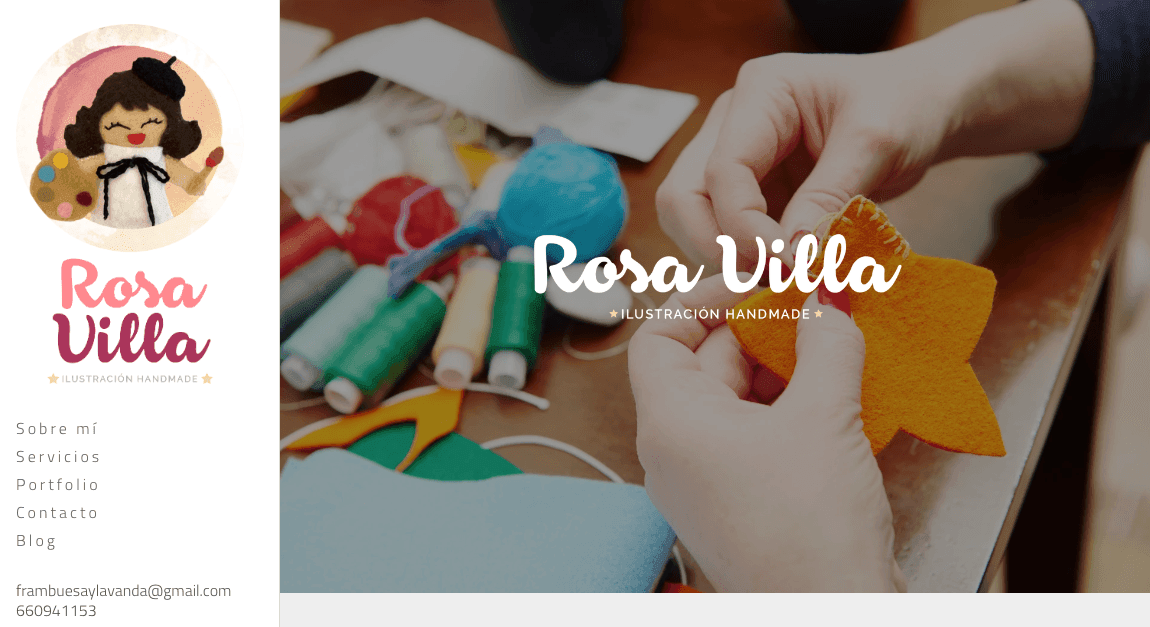 Imagine preluată de pe site-ul unui utilizator Strikingly - Rosa Villa
