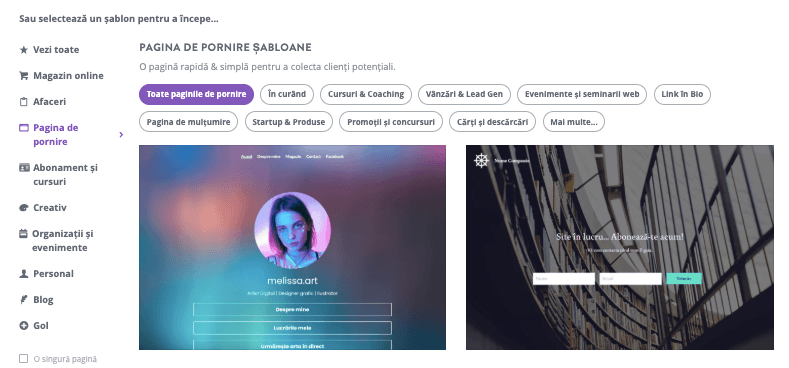 crearea de pagini de destinație convingătoare pentru comerțul conversațional