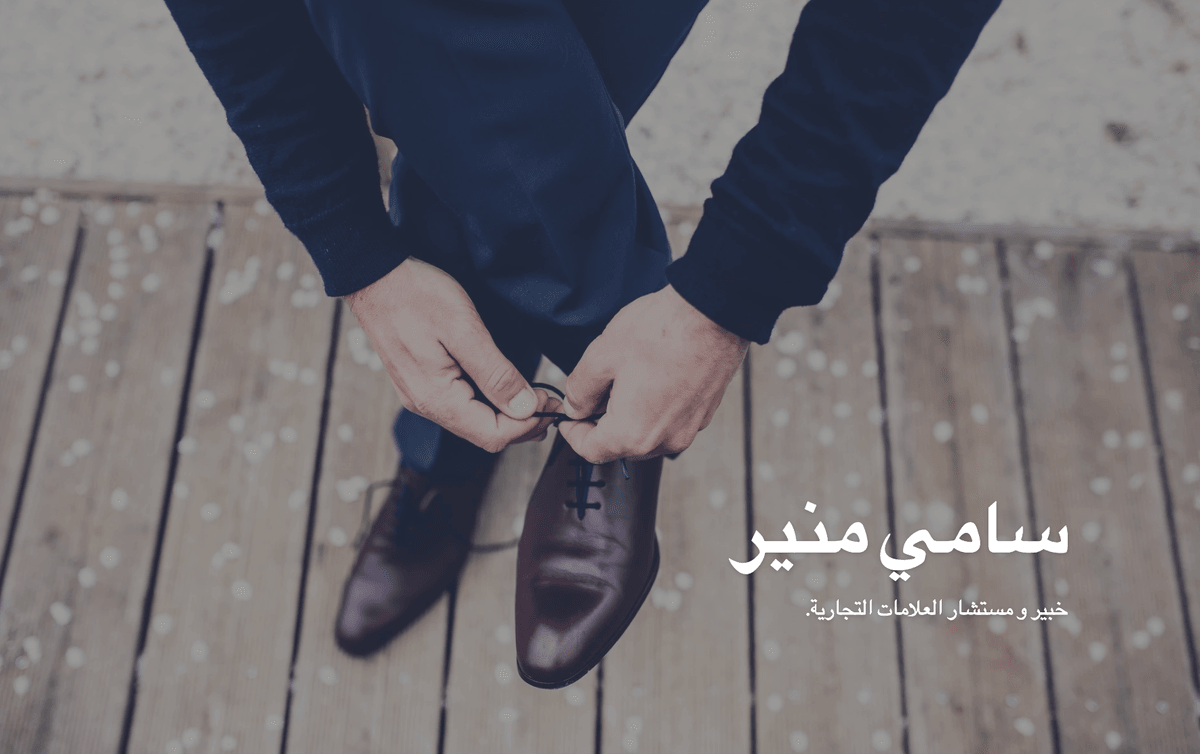 قالب المنظور من Strikingly