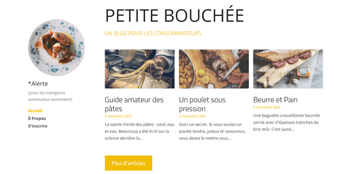 Monétiser votre blog culinaire