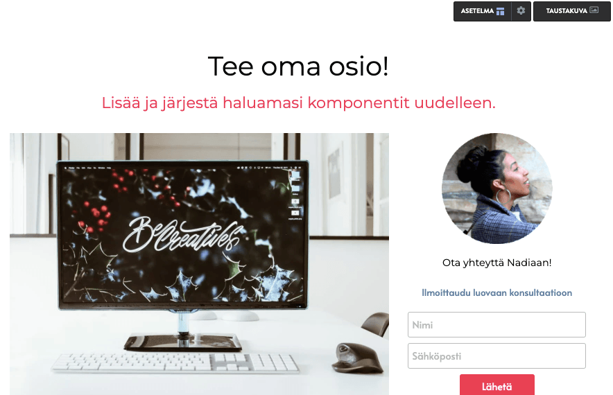 Strikingly Luo Oma Osio