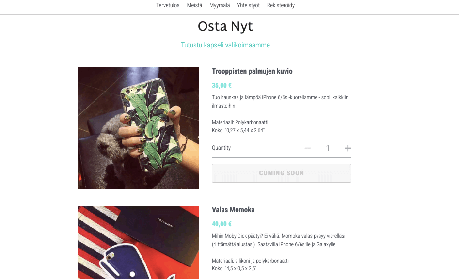 Yurin studiomalli Strikinglyltä