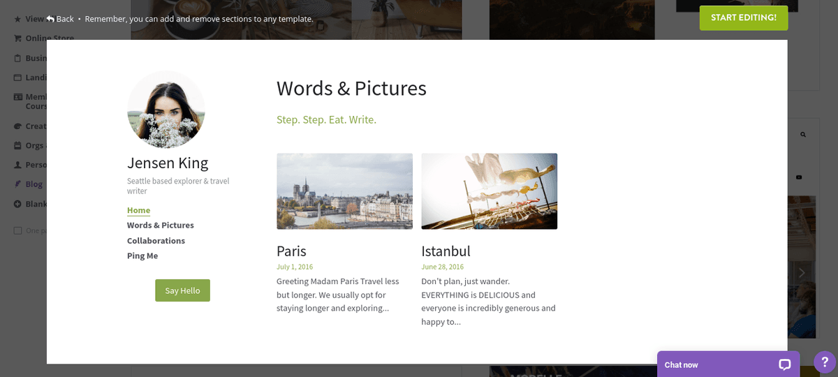 Rola Strikingly w marketingu interaktywnym - Blogowanie i aktualizacje treści