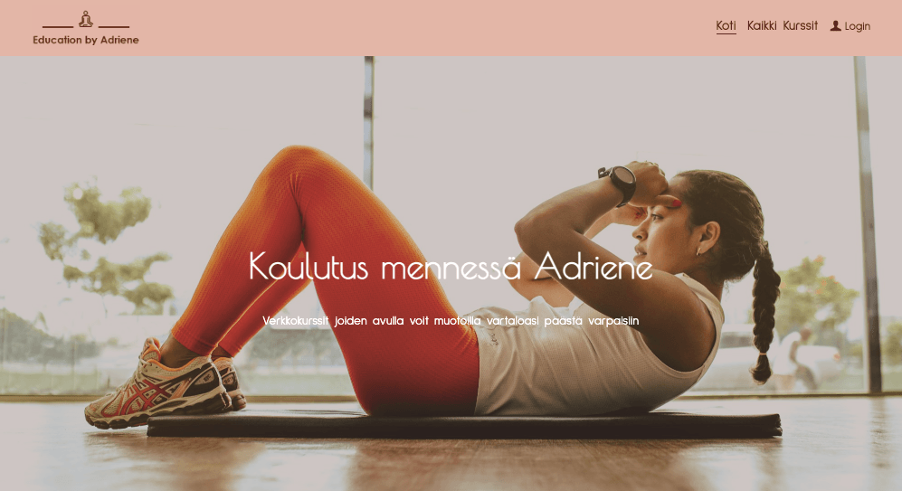 Adrienen kuntoilumalli Strikinglystä