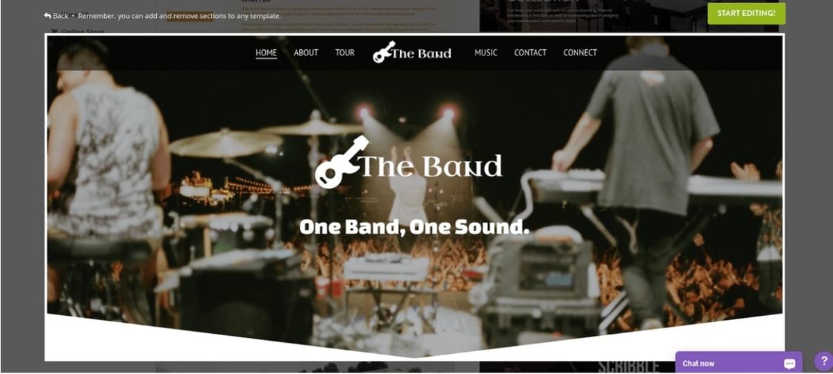 Afbeelding afkomstig van Strikingly