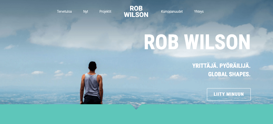 Kirkas Verkkosivuston malli Strikinglyltä