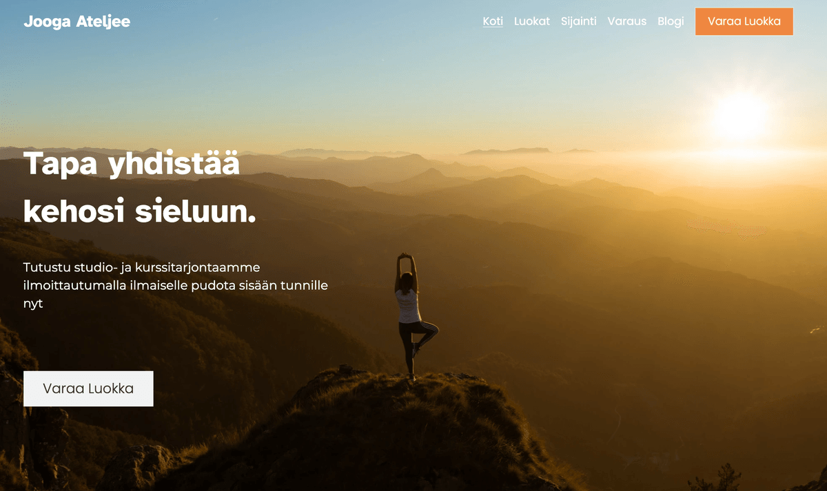 Joogamalli Strikinglyltä