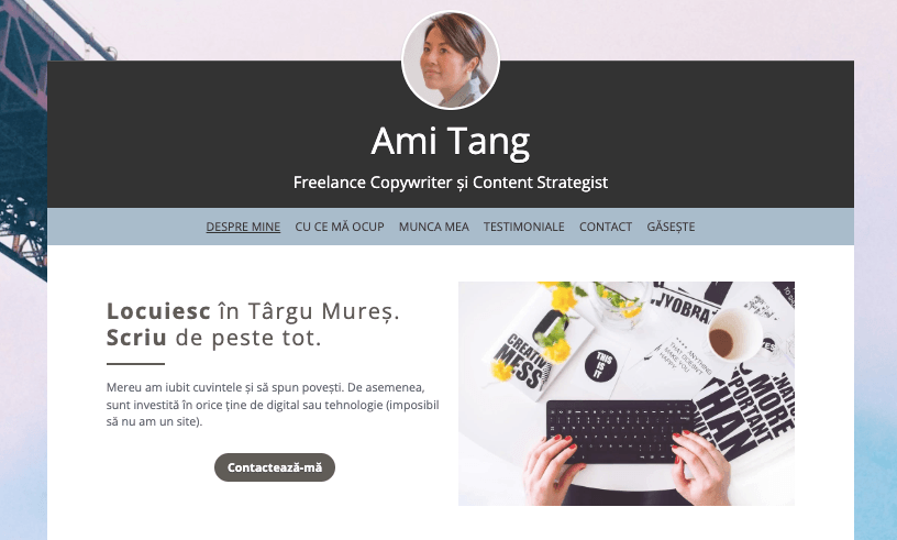 Cum să scrii o biografie pentru site-ul web pasul #3: scrierea biografiei tale: ghid pas cu pas