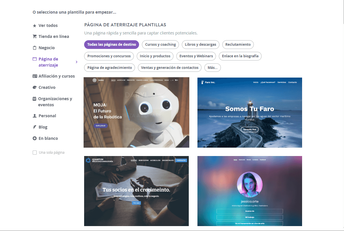 Plantillas sorprendentes