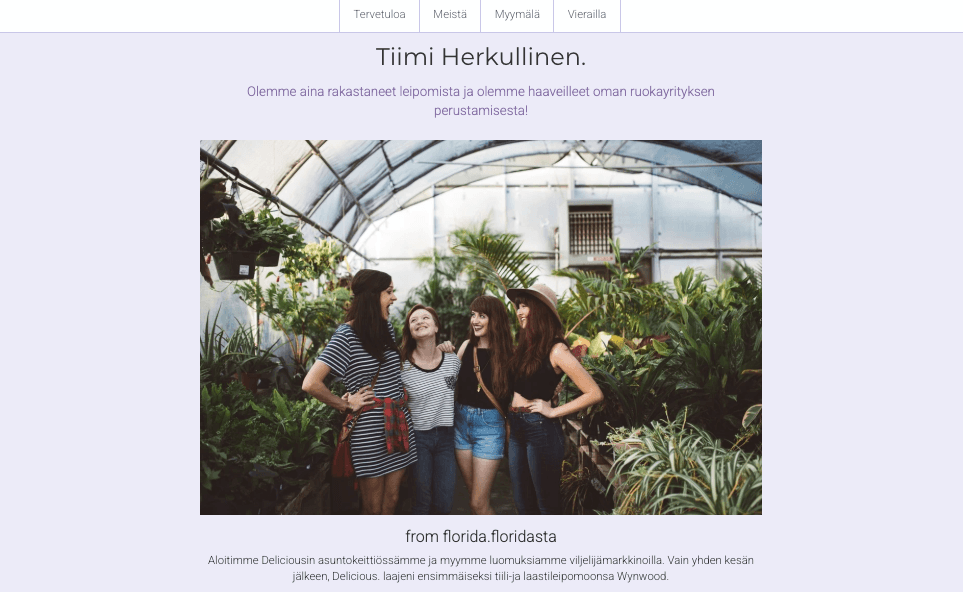 Minimal Store -malli Strikinglylta