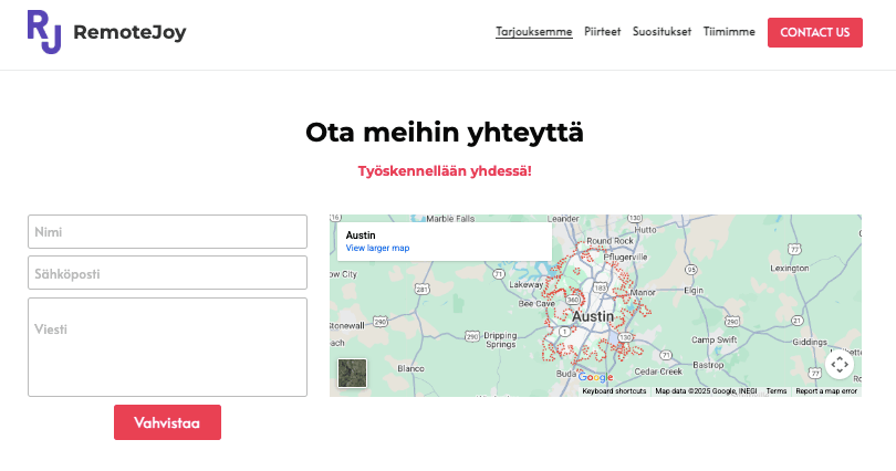 Remote Joy -malli Strikinglyltä