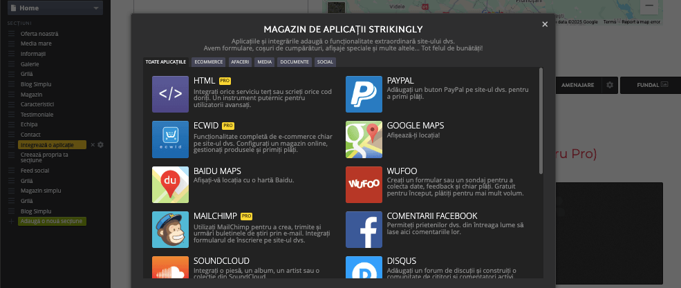 Un exemplu frapant de soluții inovatoare de design web - integrare perfectă cu instrumente terțe