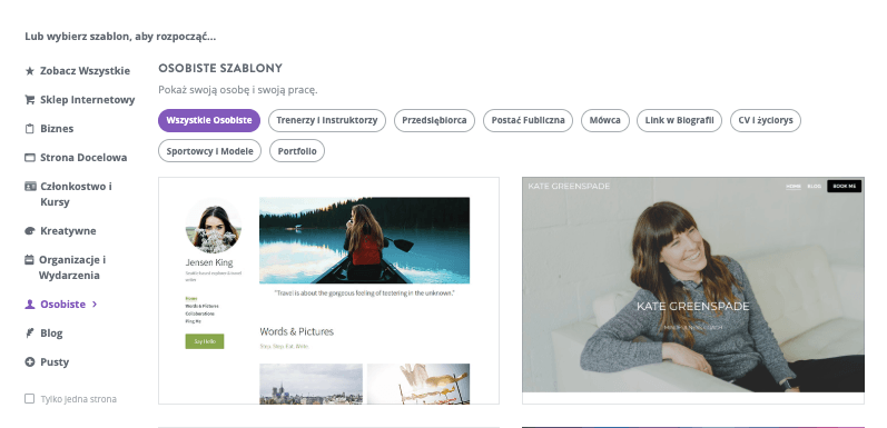Biuletyn sprzedażowy z Strikingly