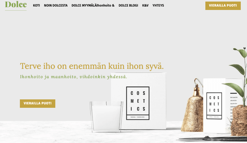 Dolce-malli Strikinglystä