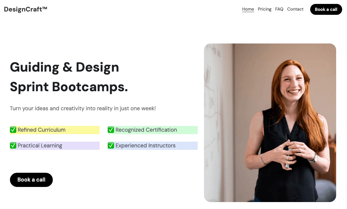 قالب DesignCraft