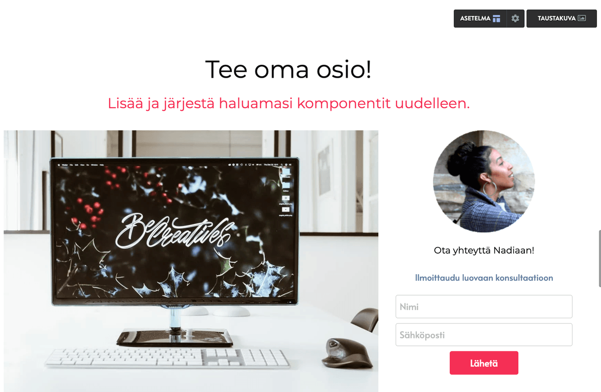 Strikingly Luo Oma Osio