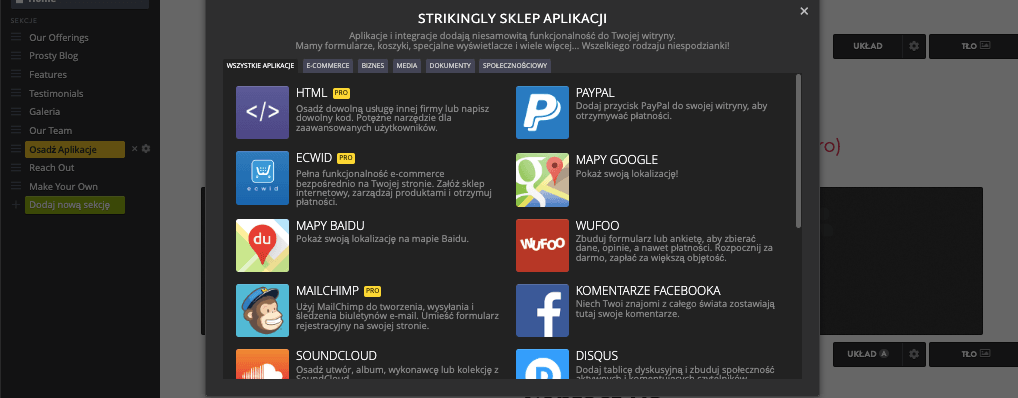 Rola Strikingly w Marketingu Poleceń - Integracja z Narzędziami Zewnętrznymi